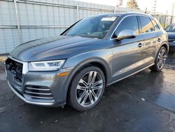 Salvage cars for sale at auction: 2018 Audi SQ5 Premium Plus