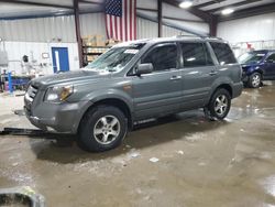 Vehiculos salvage en venta de Copart West Mifflin, PA: 2007 Honda Pilot EXL