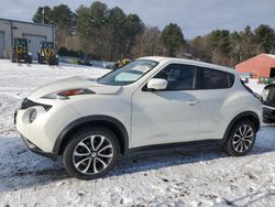 Salvage cars for sale at Mendon, MA auction: 2017 Nissan Juke S