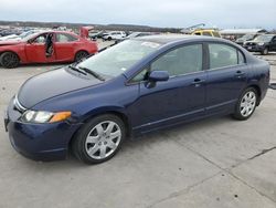 Honda salvage cars for sale: 2006 Honda Civic LX