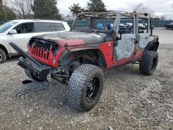 Salvage cars for sale at Madisonville, TN auction: 2014 Jeep Wrangler Unlimited Sport