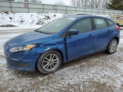 2018 Ford Focus SE en venta en Davison, MI