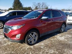 Salvage cars for sale at Finksburg, MD auction: 2019 Chevrolet Equinox Premier