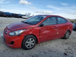 Hyundai Accent gls salvage cars for sale: 2012 Hyundai Accent GLS