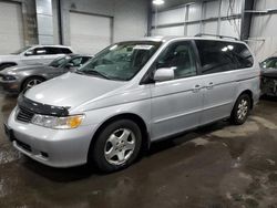 Salvage cars for sale at Ham Lake, MN auction: 2001 Honda Odyssey EX