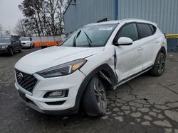 Salvage cars for sale at Portland, OR auction: 2019 Hyundai Tucson Limited