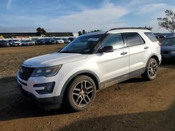 Ford salvage cars for sale: 2016 Ford Explorer Sport