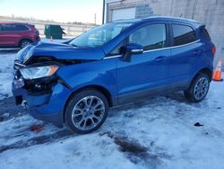 Vehiculos salvage en venta de Copart Fredericksburg, VA: 2019 Ford Ecosport Titanium