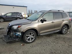 Subaru Forester salvage cars for sale: 2017 Subaru Forester 2.5I Touring