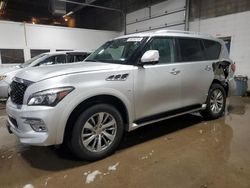 2017 Infiniti QX80 Base en venta en Blaine, MN