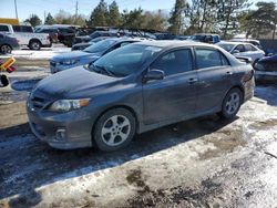 Toyota Corolla Base salvage cars for sale: 2013 Toyota Corolla Base