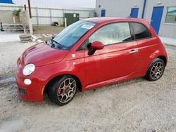 Salvage cars for sale at Arcadia, FL auction: 2012 Fiat 500 Sport