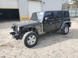 Jeep Wrangler Unlimited Sport salvage cars for sale: 2018 Jeep Wrangler Unlimited Sport