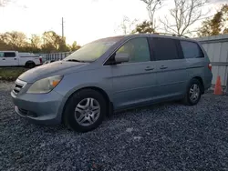 Salvage cars for sale at Riverview, FL auction: 2007 Honda Odyssey EXL