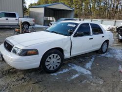 Ford Crown Victoria salvage cars for sale: 2010 Ford Crown Victoria Police Interceptor