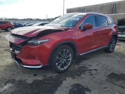 Salvage cars for sale from Copart Fredericksburg, VA: 2016 Mazda CX-9 Grand Touring