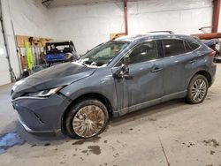 Salvage cars for sale at Center Rutland, VT auction: 2021 Toyota Venza LE