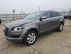 Salvage cars for sale at Chicago Heights, IL auction: 2013 Audi Q7 Premium Plus