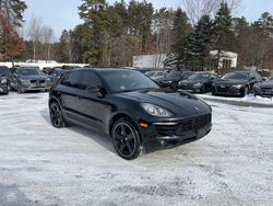 Porsche salvage cars for sale: 2015 Porsche Macan S