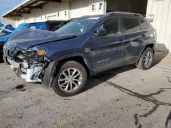 Jeep salvage cars for sale: 2021 Jeep Cherokee Latitude LUX