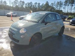 Salvage cars for sale from Copart Harleyville, SC: 2012 Fiat 500 POP