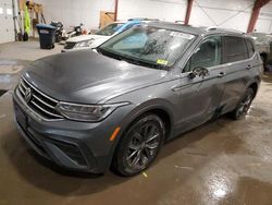 Volkswagen salvage cars for sale: 2022 Volkswagen Tiguan SE