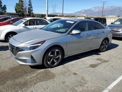 Salvage cars for sale at Rancho Cucamonga, CA auction: 2021 Hyundai Elantra SEL