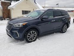 Salvage cars for sale at Northfield, OH auction: 2017 Hyundai Santa FE SE