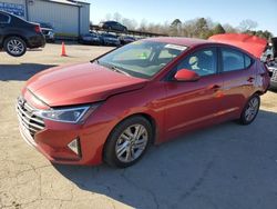 Salvage cars for sale at Florence, MS auction: 2019 Hyundai Elantra SEL