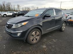 Salvage cars for sale at Portland, OR auction: 2015 KIA Sportage EX