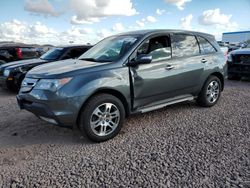 Salvage cars for sale at Phoenix, AZ auction: 2007 Acura MDX Technology