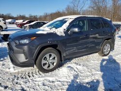 Salvage cars for sale at Ellwood City, PA auction: 2021 Toyota Rav4 LE