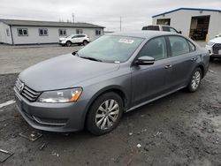 Volkswagen salvage cars for sale: 2013 Volkswagen Passat S