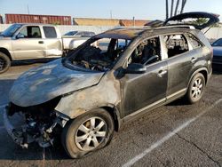 Salvage cars for sale at Van Nuys, CA auction: 2013 KIA Sorento LX