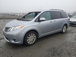 Salvage cars for sale at Eugene, OR auction: 2016 Toyota Sienna XLE