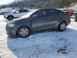 Salvage cars for sale at Hurricane, WV auction: 2017 Chevrolet Sonic LS