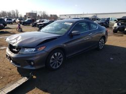 Salvage cars for sale at New Britain, CT auction: 2015 Honda Accord EXL