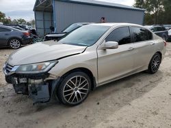 Salvage cars for sale from Copart Midway, FL: 2013 Honda Accord EXL