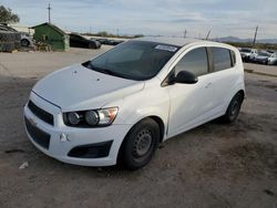 Chevrolet Sonic salvage cars for sale: 2015 Chevrolet Sonic LS