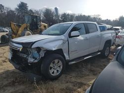 Salvage cars for sale from Copart North Billerica, MA: 2017 GMC Canyon SLE