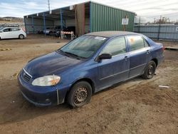 Salvage cars for sale at Colorado Springs, CO auction: 2005 Toyota Corolla CE