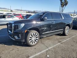 Salvage cars for sale at Van Nuys, CA auction: 2021 GMC Yukon XL Denali