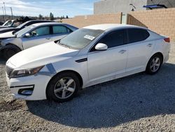 KIA Optima salvage cars for sale: 2015 KIA Optima LX