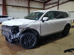 Salvage cars for sale at Longview, TX auction: 2021 KIA Telluride SX