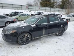 Salvage cars for sale at Davison, MI auction: 2013 Lincoln MKS