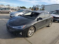 Salvage cars for sale at Sacramento, CA auction: 2020 Hyundai Elantra SEL