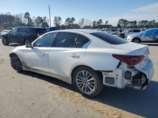 2021 Infiniti Q50 Luxe