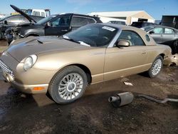 Salvage cars for sale at Brighton, CO auction: 2005 Ford Thunderbird