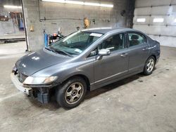 Salvage cars for sale at Angola, NY auction: 2011 Honda Civic LX