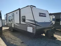 Salvage trucks for sale at Temple, TX auction: 2021 Coleman 286RK